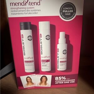 BosleyMD MendXtend Hair Treatment Set - Pink and White